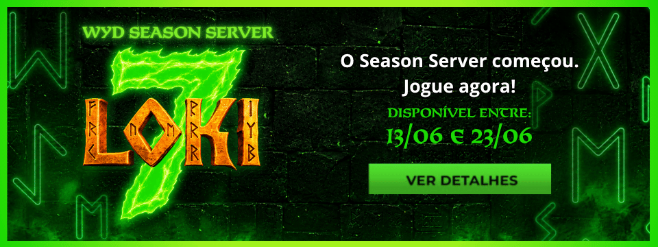 Evento Temporário WYD MMORPG
